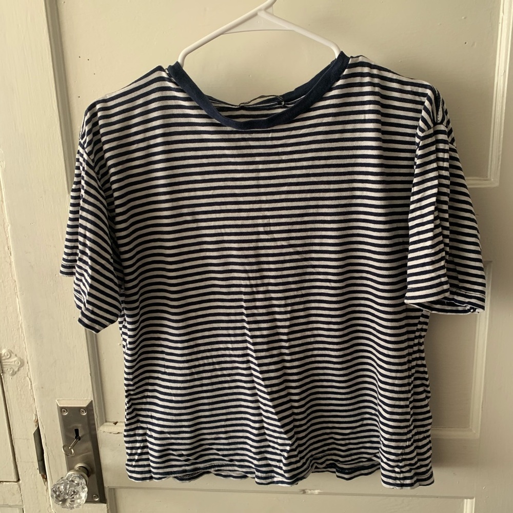 Brandy Melville one size striped tee
